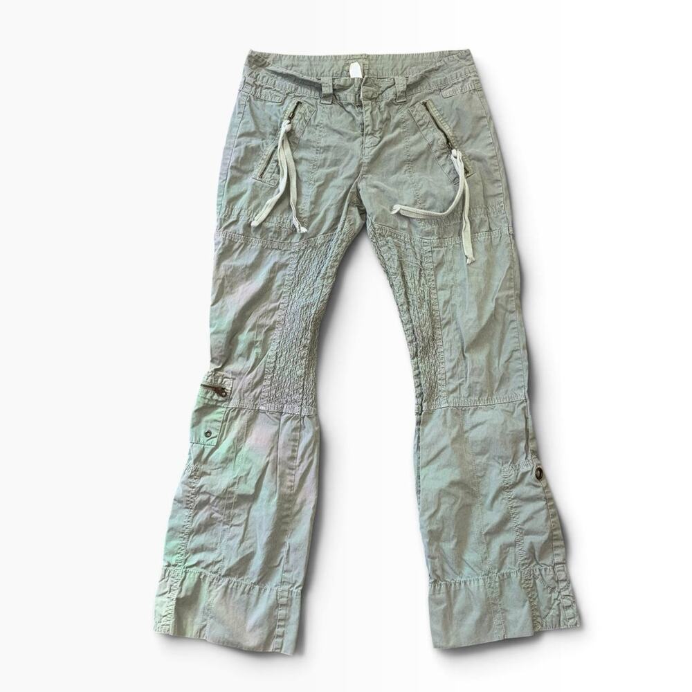VTG 00 American Eagle Utility Gorpecore Y2K Cargo Pants Womens 10 Casual Capri